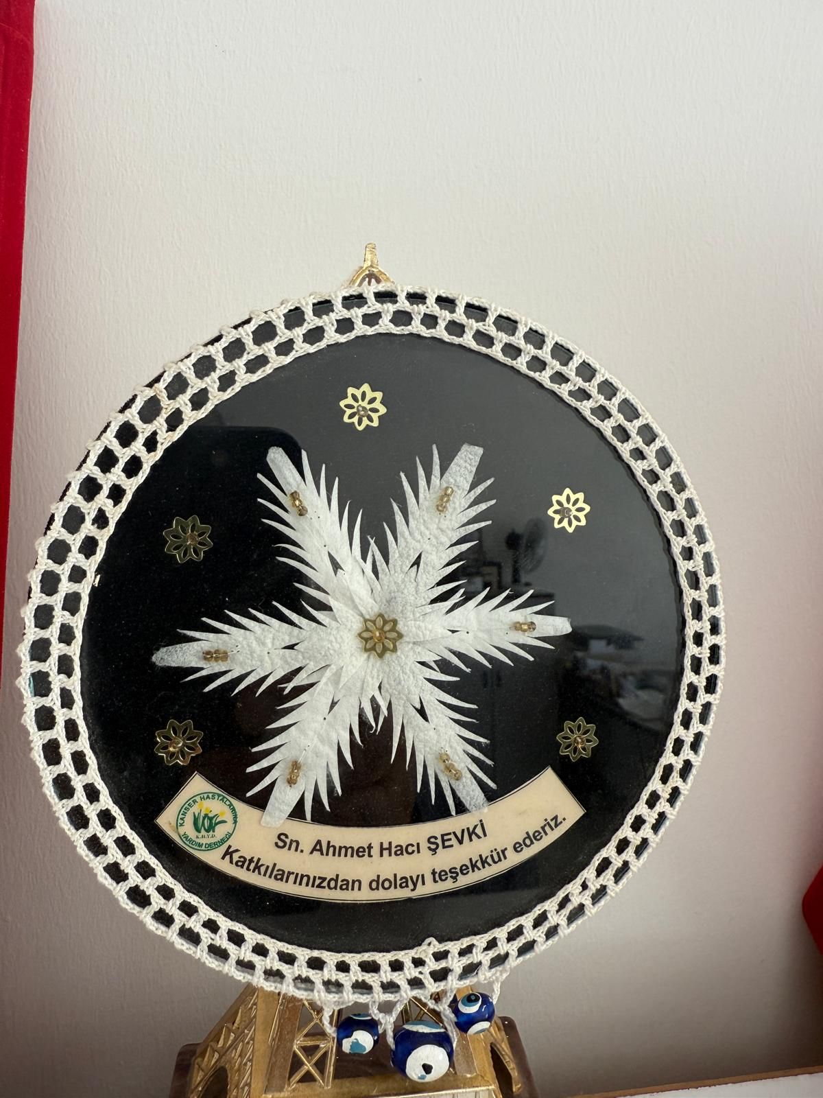 WWF Teşekkür Belgesi